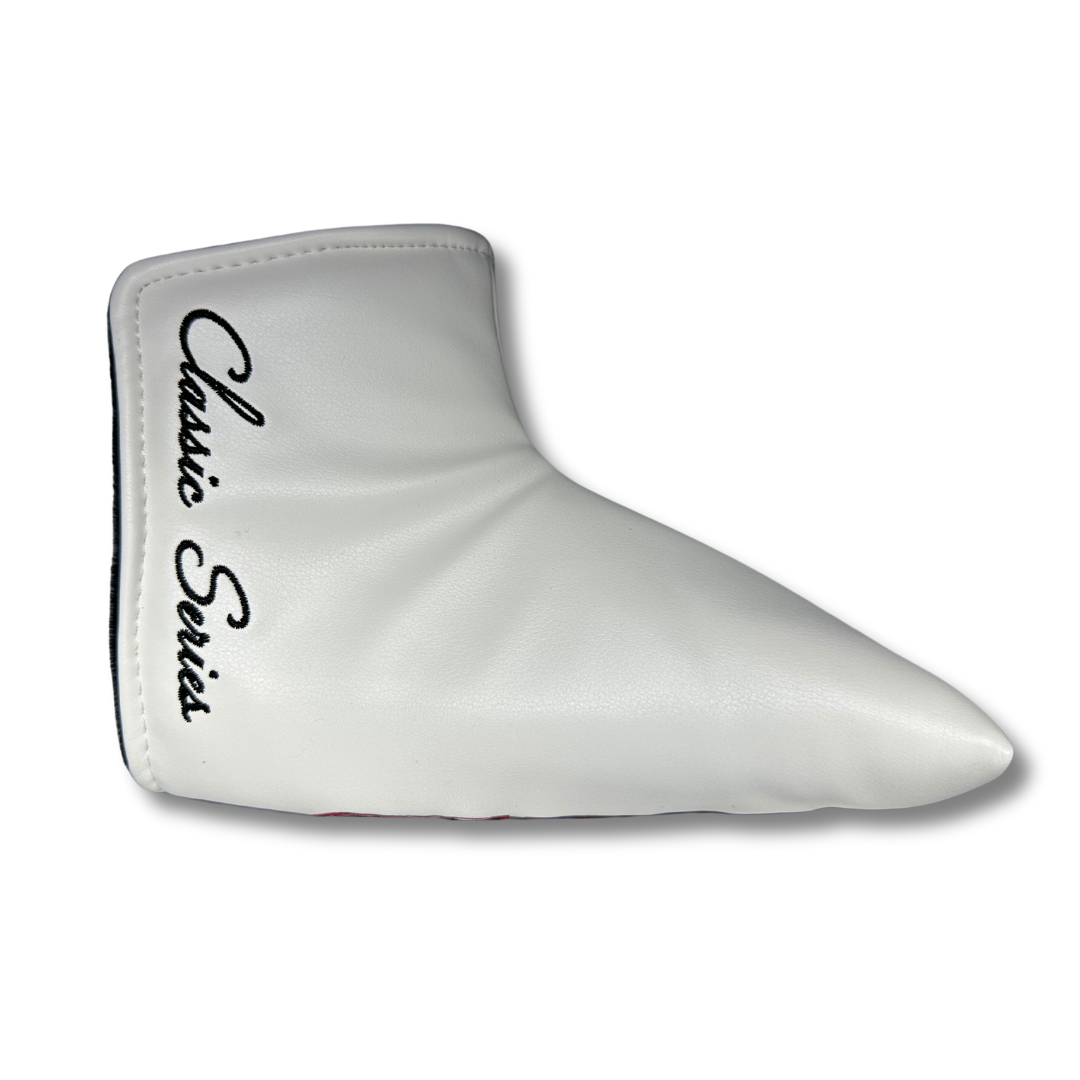 Premium Blade Head Cover- White – Cure Putters