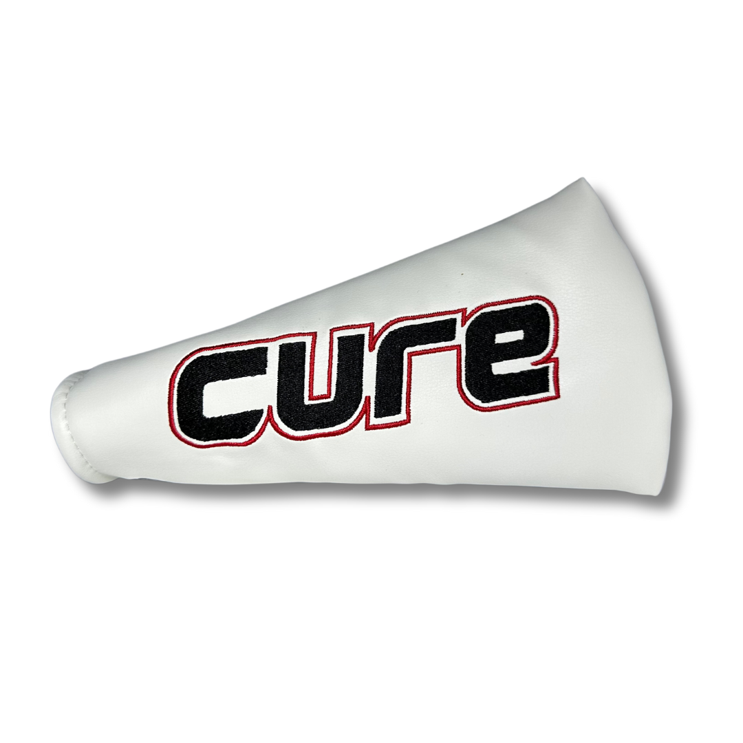 Premium Blade Head Cover- White – Cure Putters